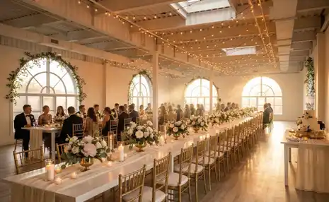 Weddings event setup at Legacy Events