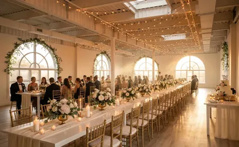 Weddings event setup at Legacy Events